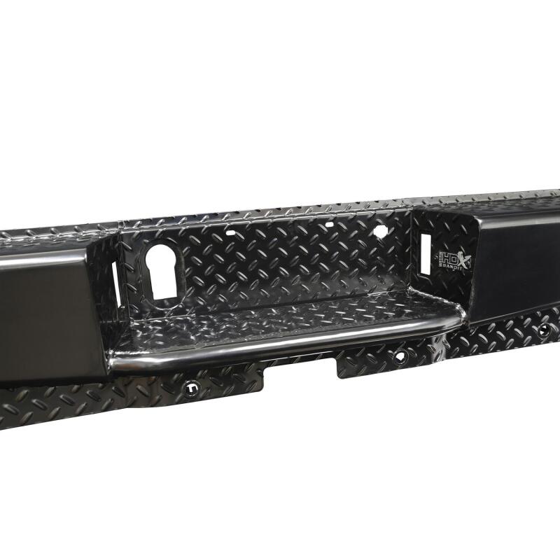 Westin 17-21 Ford F-250/350 HDX Bandit Rear Bumper - Black Westin Bumpers - Steel AXOPROS