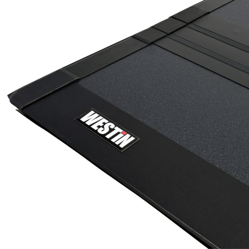 Westin 17-25 Ford F-250/350 Super Duty 6ft. 10in. Bed Hard Tri-Fold Tonneau Cover - Black