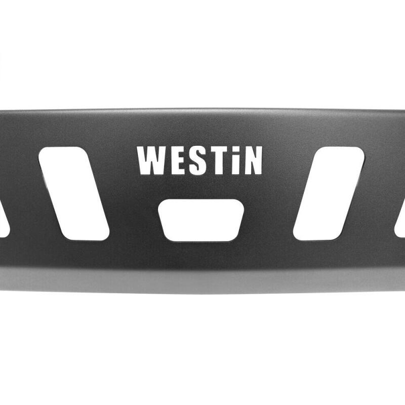 Westin 18-19 Jeep Wrangler JL Front Bumper Skid Plate - Textured Black Westin Skid Plates AXOPROS