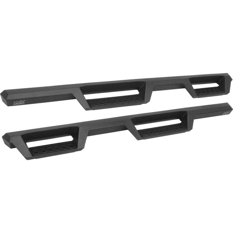 Westin 18-20 Jeep Wrangler JL Unlimited 4DR HDX Drop Nerf Step Bars - Textured Black Westin Nerf Bars AXOPROS