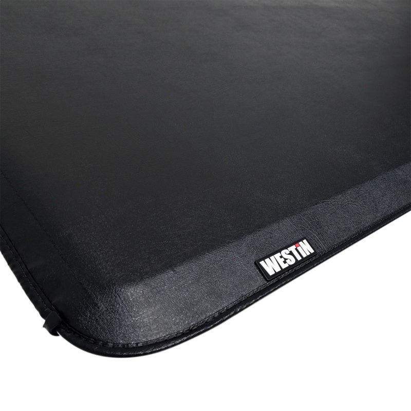 Westin 19-24 Chevrolet/GMC Silverado/Sierra 1500 5ft. 10in. Bed Soft Roll Tonneau Cover - Black Westin Tonneau Covers - Roll Up AXOPROS