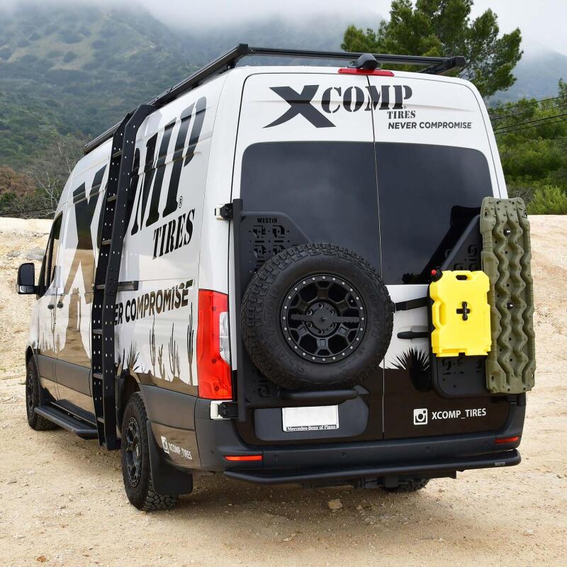 Westin 19-24 Mercedes-Benz Sprinter Accessory Carrier For XTS - Rear Driver Side Westin Bumpers - Steel AXOPROS