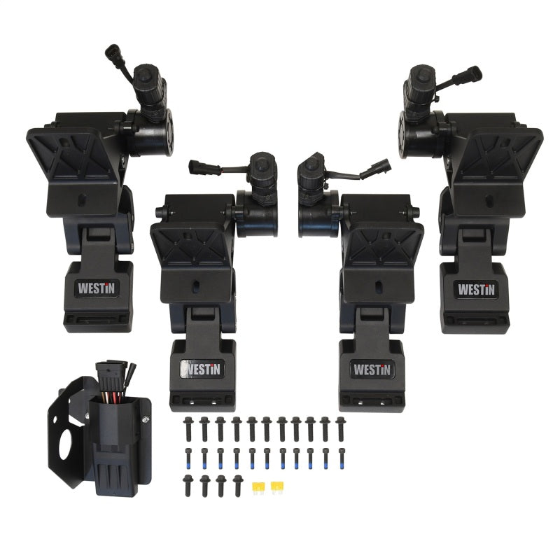 Westin 19-23 Chev/GMC Silv/Srra 1500 CC (No 19 LTD) / 20-23 2500/3500 Pro-e Running Boards - Tex Blk Westin Running Boards  AXOPROS