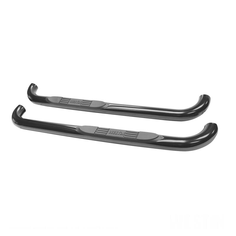 Westin 1999-2016 Ford F-250/350/450/550HD Super Duty Reg Cab E-Series 3 Nerf Step Bars - Black Westin Nerf Bars AXOPROS