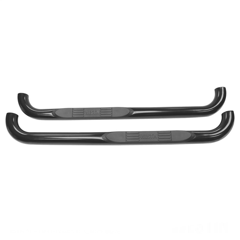 Westin 1999-2016 Ford F-250/350/450/550HD Super Duty Reg Cab E-Series 3 Nerf Step Bars - Black Westin Nerf Bars AXOPROS
