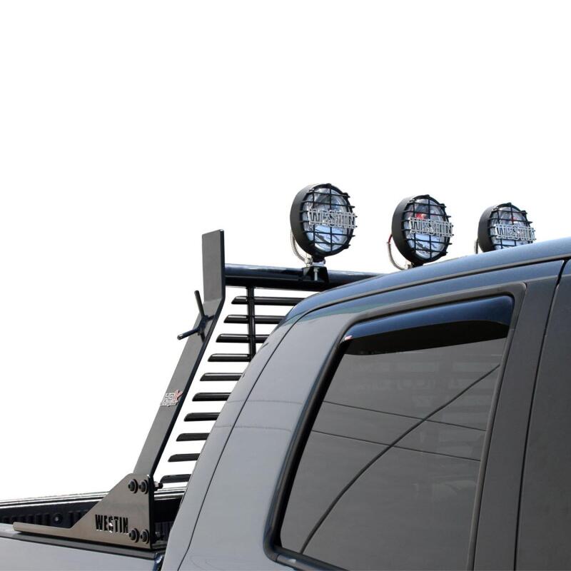 Westin 2002-2018 Dodge/Ram 1500 HD Headache Rack - Black Westin Headache Racks  AXOPROS