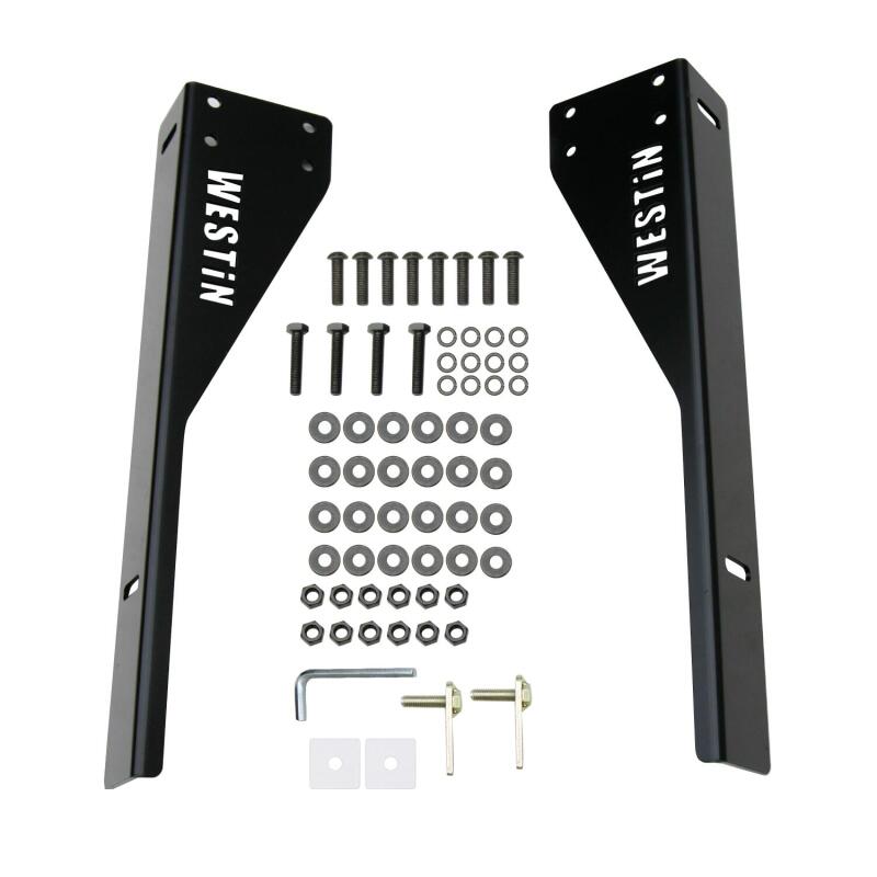 Westin 2008-2017 Ford F-250/350/450/550HD HD Headache Rack - Black Westin Headache Racks  AXOPROS