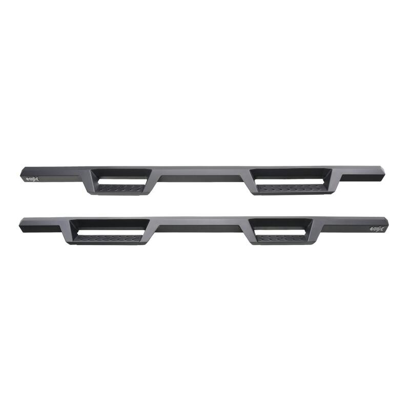 Westin 2019 Chevrolet Silverado / GMC Sierra 1500 Crew Cab Drop Nerf Step Bars - Textured Black Westin Nerf Bars AXOPROS