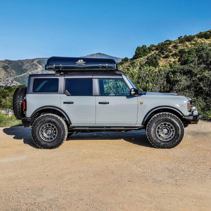 Westin 21-23 Ford Bronco 4dr (Excl. Bronco Sport) Rock Slider - Textured Black Westin Body Armor & Rock Rails AXOPROS
