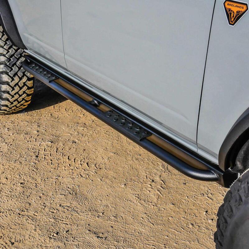 Westin 21-23 Ford Bronco 4dr (Excl. Bronco Sport) Rock Slider - Textured Black Westin Body Armor & Rock Rails AXOPROS