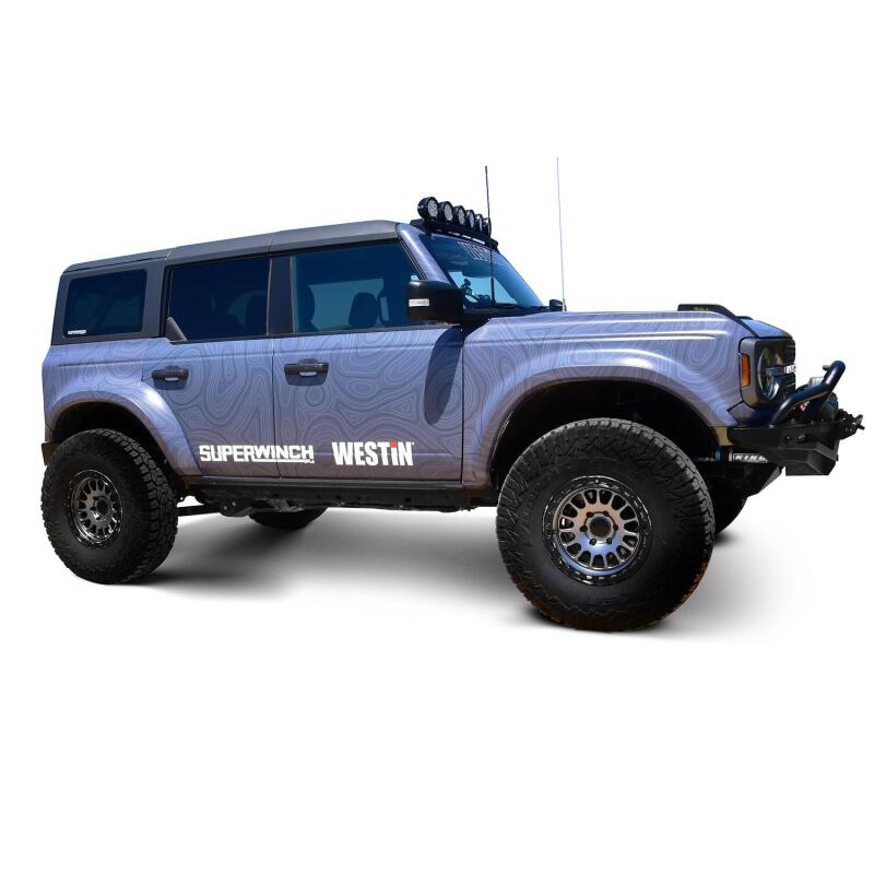 Westin 21-23 Ford Bronco 4dr (Excl. Sport) XTS Pinch Weld Covers - Tex. Blk Westin Exterior Trim AXOPROS