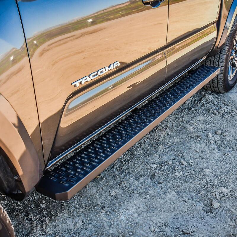 Westin Grate Steps Running Boards 79 in - Textured Black Westin Running Boards  AXOPROS