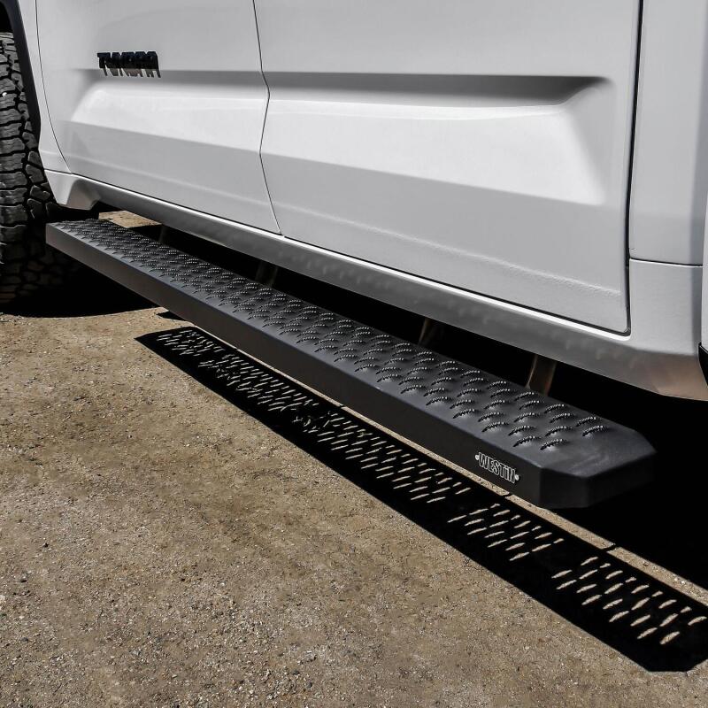 Westin Grate Steps Running Boards 79 in - Textured Black Westin Running Boards  AXOPROS