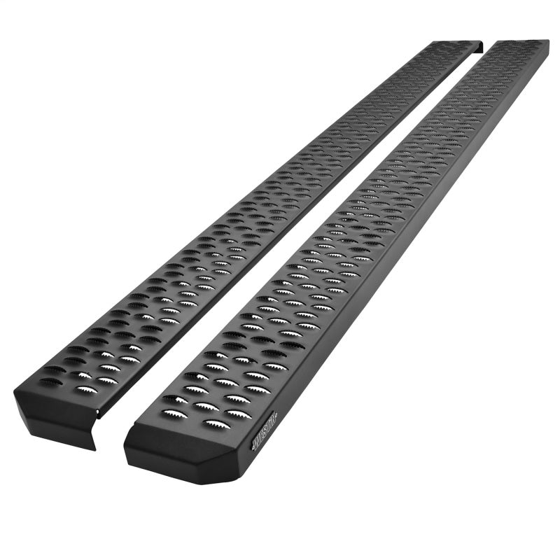 Westin Grate Steps Running Boards 79 in - Textured Black Westin Running Boards  AXOPROS