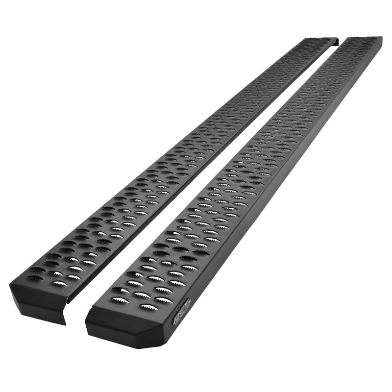 Westin Grate Steps Running Boards 83 in - Textured Black Westin Running Boards  AXOPROS