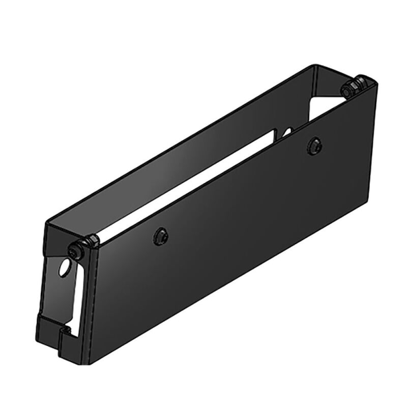 Westin Winch Mount License Plate Re-locator - Black Westin License Plate Relocation AXOPROS