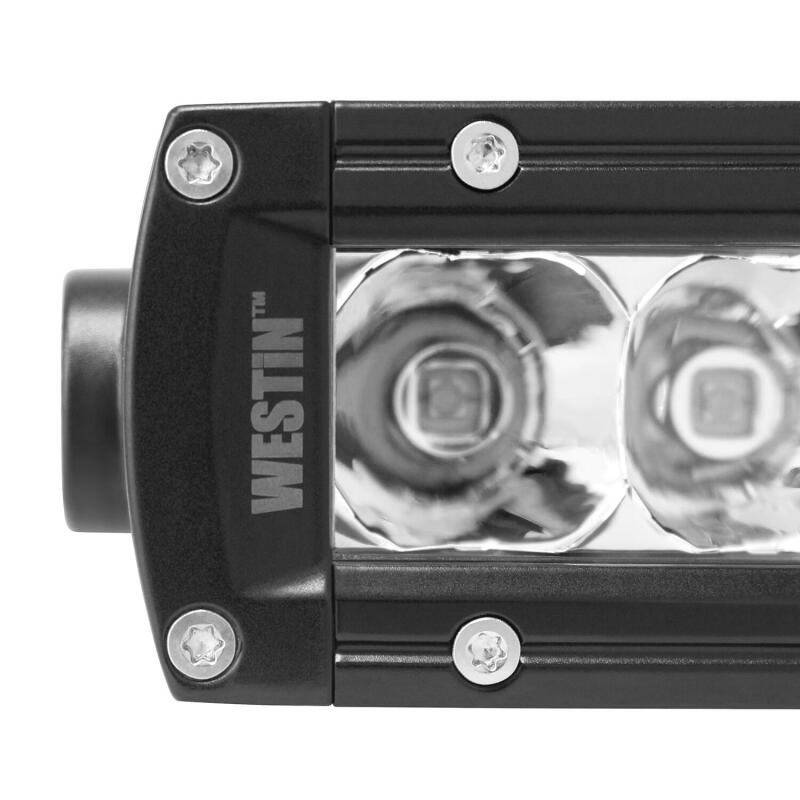 Westin Xtreme LED Light Bar Low Profile Single Row 20 inch Flex w/5W Cree - Black Westin Light Bars & Cubes AXOPROS