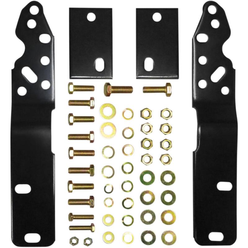 Westin/Fey 72-93 Fleet Side / 97-98 F-250/350HD (Exc. 250LD) Universal Bumper Mount Kit - Black Westin Hardware Kits - Other AXOPROS