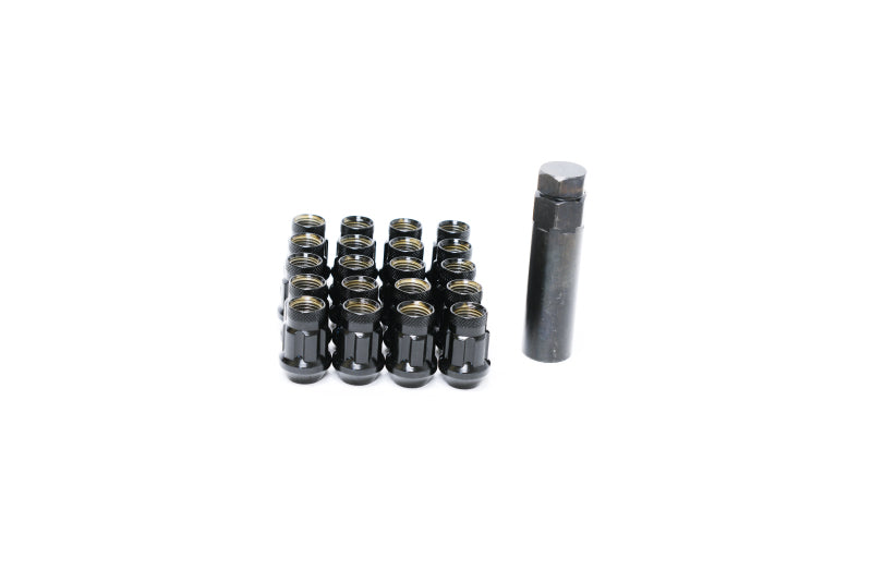 Wheel Mate Monster Lug 35 Short Lug Nut Set of 20 - Black 14x1.50 Wheel Mate Lug Nuts  AXOPROS