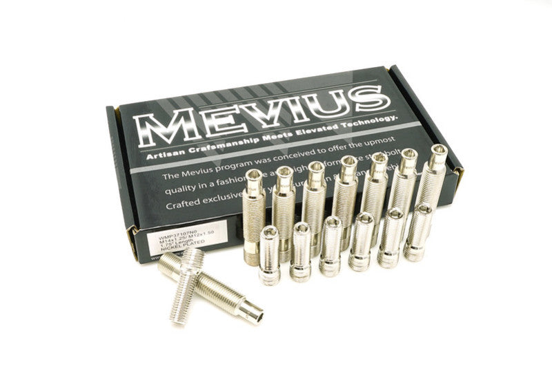 Wheel Mate Stud Conversion M14 x P1.25-M14 x P1.50 / 75mm L - Nickel Finish (QTY 20) Wheel Mate Wheel Studs  AXOPROS