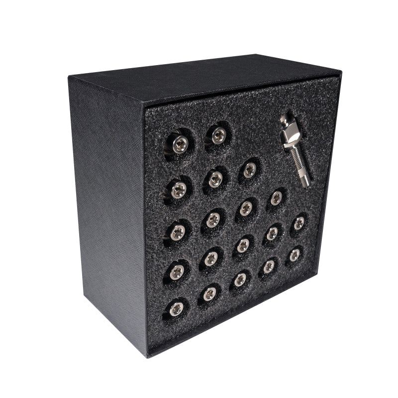 Wheel Mate Titanium Wheel Stud Conversion (Raw Ti) - M14x1.25 to M14x1.5 - 74mm - 60deg Lug Nut Wheel Mate Wheel Studs  AXOPROS