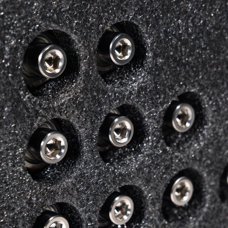 Wheel Mate Titanium Wheel Stud Conversion (Raw Ti) - M14x1.25 to M14x1.5 - 74mm - 60deg Lug Nut Wheel Mate Wheel Studs  AXOPROS