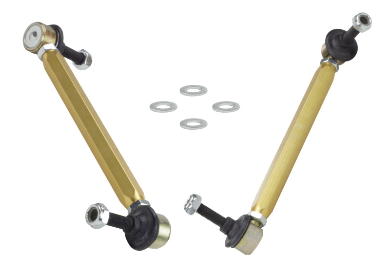 Whiteline 02-06 Mini Cooper S Front Swaybar link kit-Adjustable ball end links Whiteline Sway Bar Endlinks AXOPROS