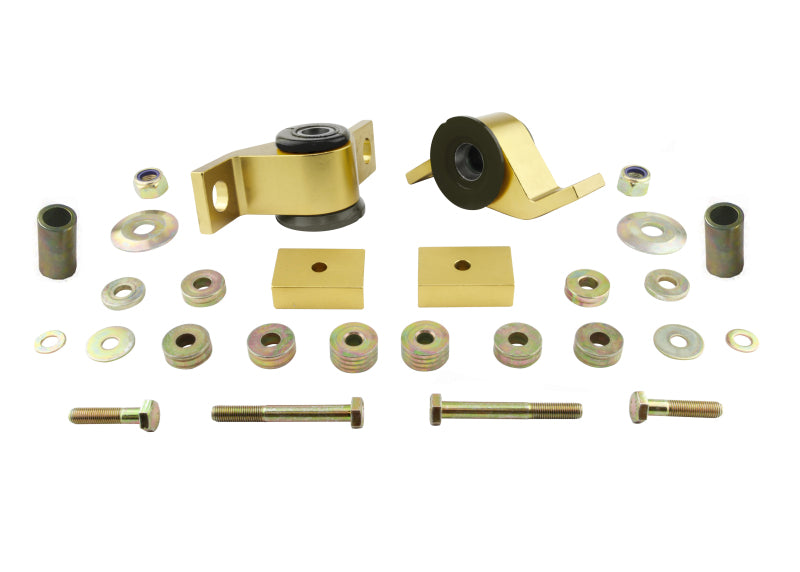 Whiteline 02-07 WRX / 03-07 Impreza NA / 04-07 STi Front Comfort anti-dive caster kit Whiteline Bushing Kits AXOPROS