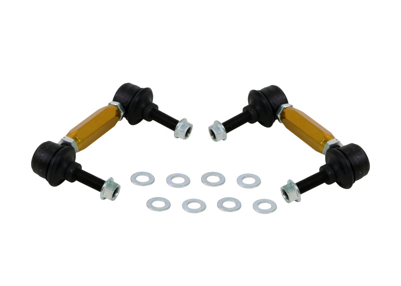 Whiteline 03-06 Nissan 350z Z33 Rear Swaybar link kit-Adjustable Ball End Links Whiteline Sway Bar Endlinks AXOPROS