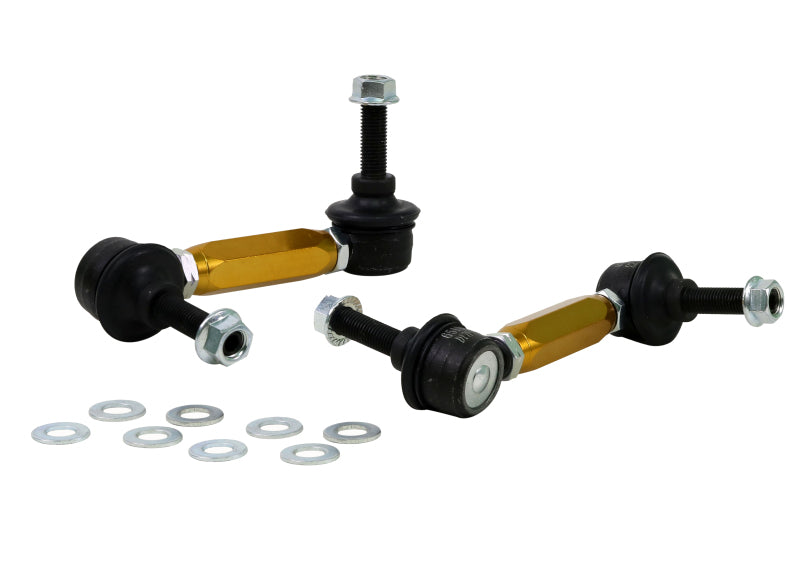 Whiteline 03-06 Nissan 350z Z33 Rear Swaybar link kit-Adjustable Ball End Links Whiteline Sway Bar Endlinks AXOPROS