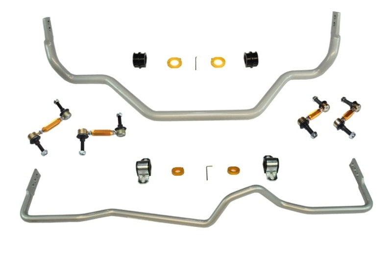 Whiteline 03-08 Nissan 350Z / Infinti G35 Front and Rear Swaybar Assembly Kit Whiteline Sway Bars AXOPROS