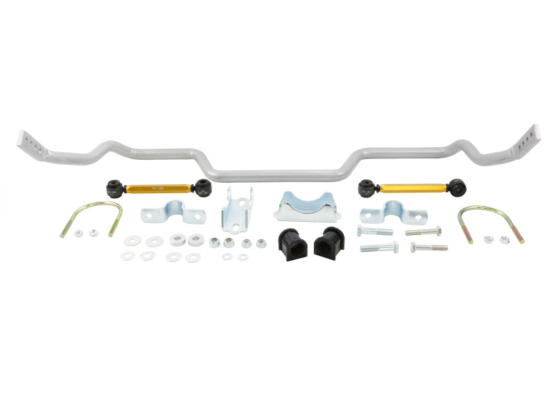 Whiteline 05+ Ford Mustang Coupe 8 cyl (Inc Shelby GT / GT500) Rear 27mm Heavy Duty Adj Swaybar Whiteline Sway Bars AXOPROS