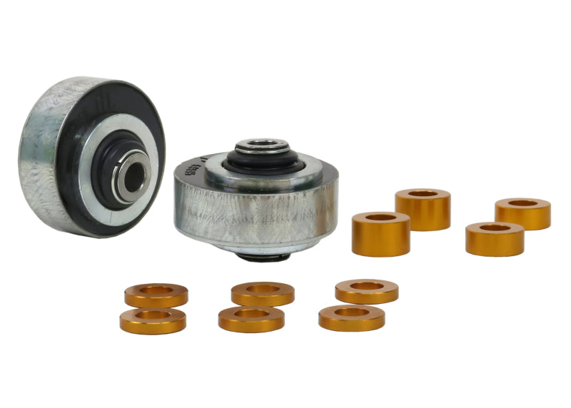 Whiteline 07-14 Subaru WRX STI Sedan/Hatch Front Control Arm Lower Inner Rear Bushing Kit Whiteline Bushing Kits AXOPROS