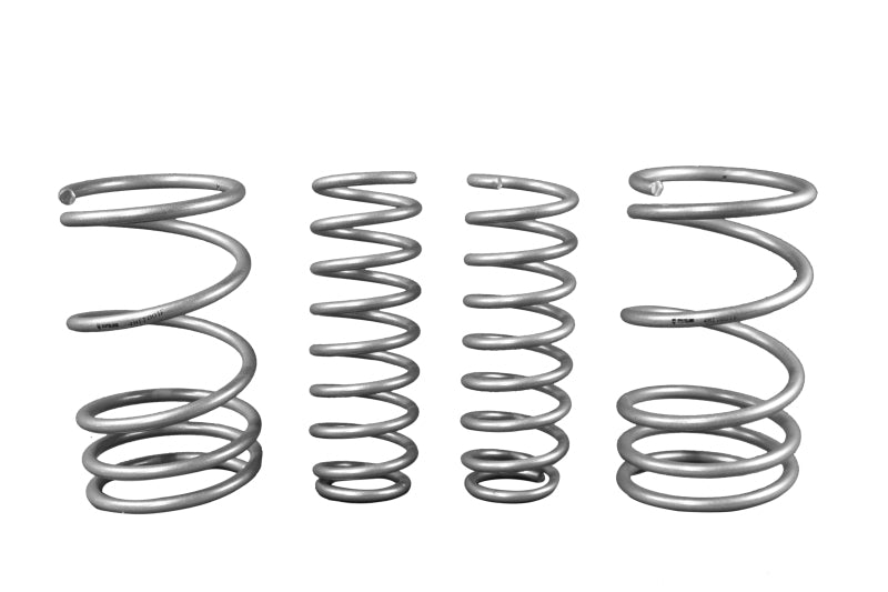 Whiteline 08-16 Mitsubishi Lancer Performance Lowering Springs Whiteline Lowering Springs AXOPROS