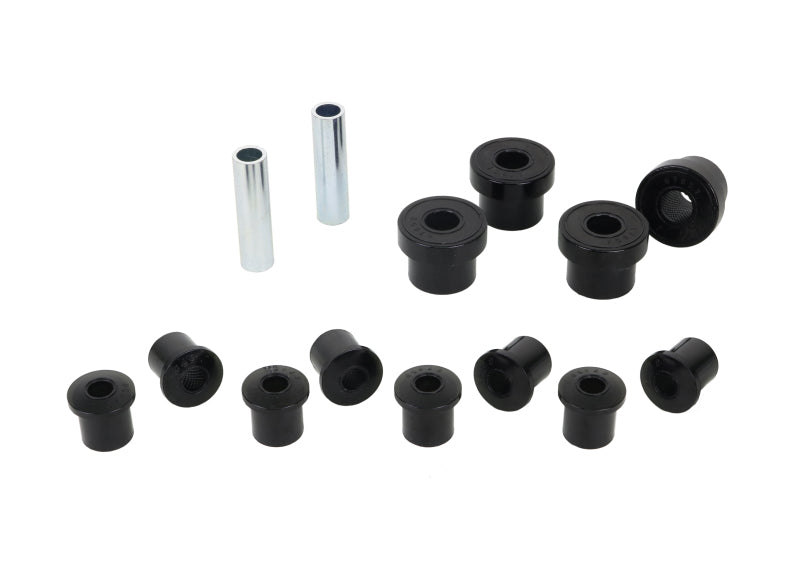 Whiteline 1976-1983 Jeep CJ5 Spring - Eye Front/Rear And Shackle Bushing Whiteline Spring Insulators AXOPROS