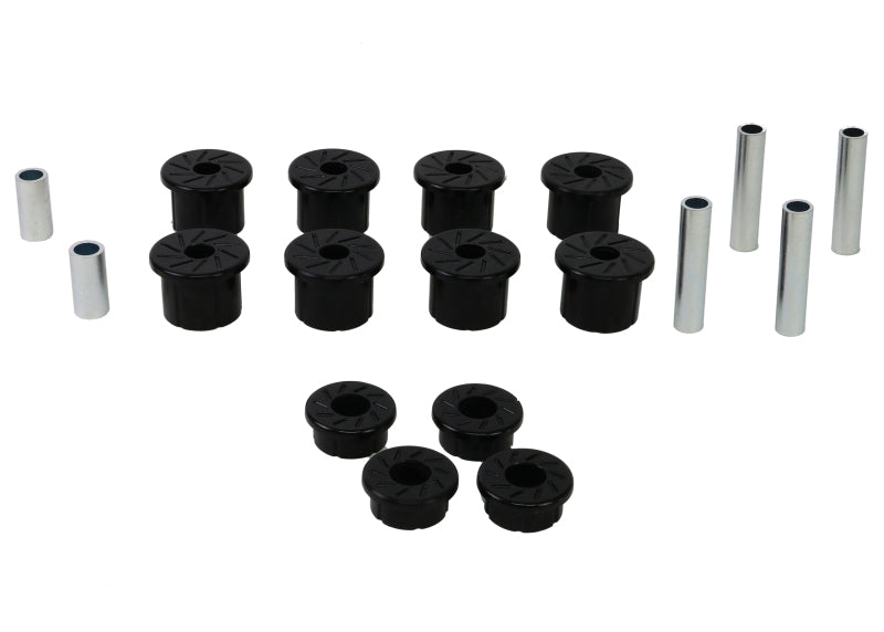 Whiteline 1980-1997 Ford F-250 Spring - Eye Front/Rear And Shackle Bushing Whiteline Spring Insulators AXOPROS