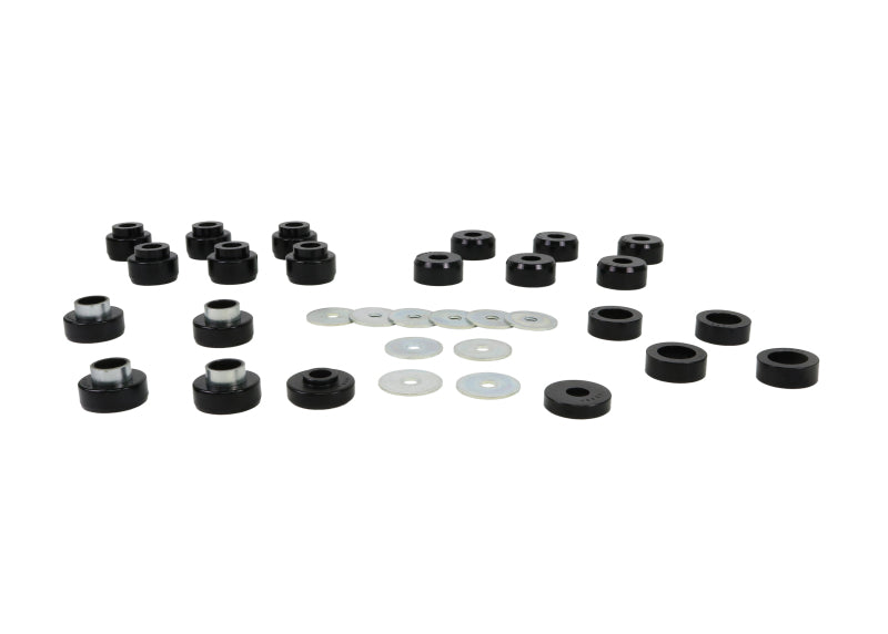 Whiteline 1987-1995 Jeep Wrangler Body Mount Bushing Set Whiteline Bushing Kits  AXOPROS