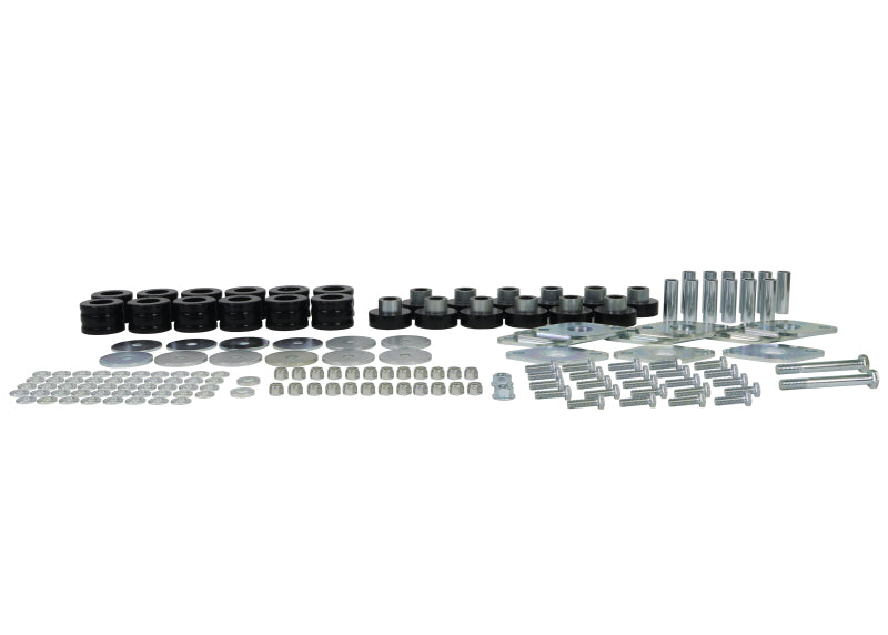 Whiteline 2007-2014 Jeep Wrangler Body Mount Bushing Set Whiteline Bushing Kits  AXOPROS