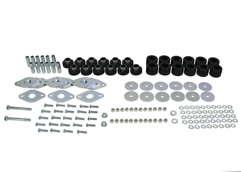 Whiteline 2007-2014 Jeep Wrangler Body Mount Bushing Set Whiteline Bushing Kits  AXOPROS