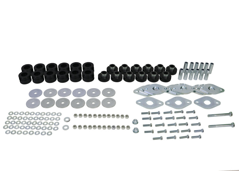Whiteline 2007-2014 Jeep Wrangler Body Mount Bushing Set Whiteline Bushing Kits  AXOPROS