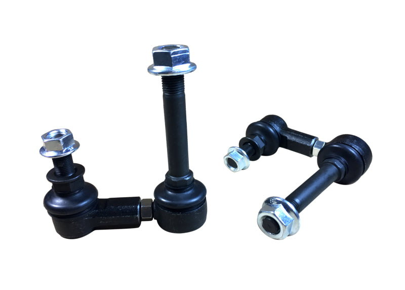 Whiteline 2008+ Nissan 370Z Z34 / 2008+ Infiniti G37 Front Swaybar Link Kit - Adj Ball End Links Whiteline Sway Bar Endlinks AXOPROS