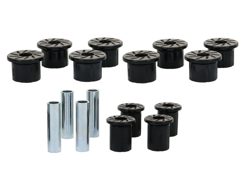 Whiteline 89-95 Toyota Pickup / 01-04 Toyota Tacoma Rear Leaf Spring Shackle Bushing Kit Whiteline Bushing Kits AXOPROS