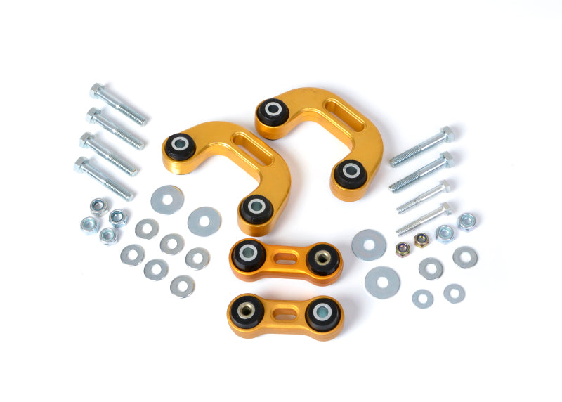 Whiteline 93-00 & 03-07 Subaru Impreza Non-Turbo Front&Rear Sway bar link conv kit - extra h/d alloy Whiteline Sway Bar Endlinks AXOPROS