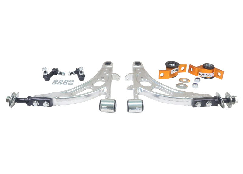 Whiteline 93-07 Subarau Impreza Front Lower Street Performance Alloy Control Arm Kit Whiteline Control Arms AXOPROS