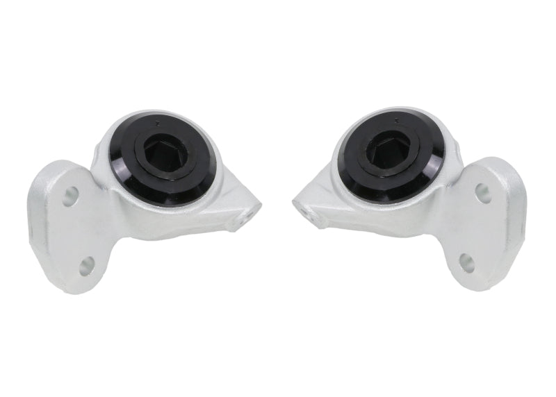Whiteline Plus 01-06 BMW E46 M3 Front Control Arm Lower Inner Rear Bushing Set Whiteline Bushing Kits AXOPROS