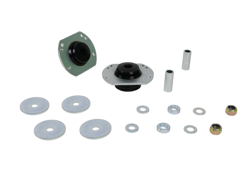 Whiteline Plus 10/02-8/06 Pontiac GTO 8cyl Front Radius Rod - Shim Adjustable Caster Kit Whiteline Bushing Kits AXOPROS