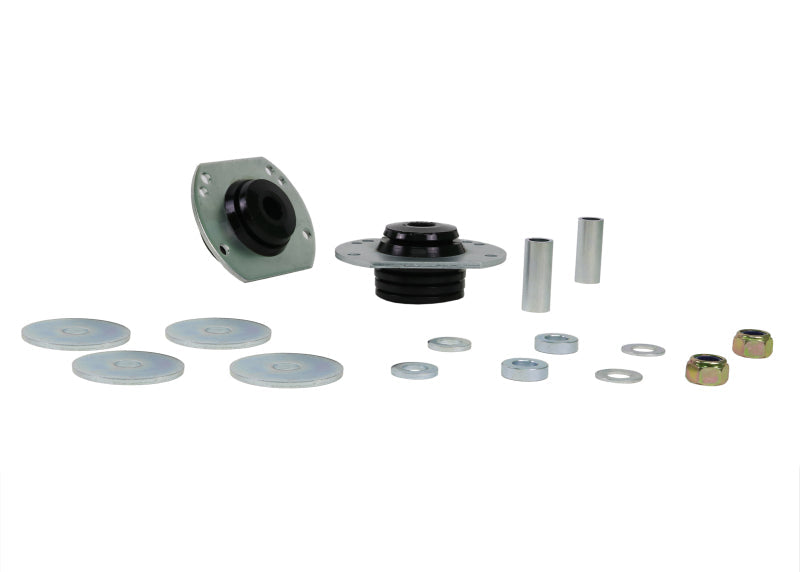 Whiteline Plus 10/02-8/06 Pontiac GTO 8cyl Front Radius Rod - Shim Adjustable Caster Kit Whiteline Bushing Kits AXOPROS