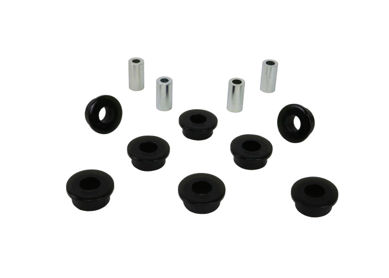 Whiteline Plus 11/00-05 Honda Civic / 95-05 CR-V Rear Control Arm - Lower Outer Bushing Kit Whiteline Bushing Kits AXOPROS