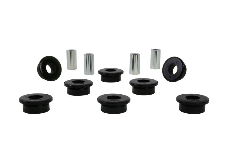 Whiteline Plus 11/00-05 Honda Civic / 95-05 CR-V Rear Control Arm - Lower Outer Bushing Kit Whiteline Bushing Kits AXOPROS