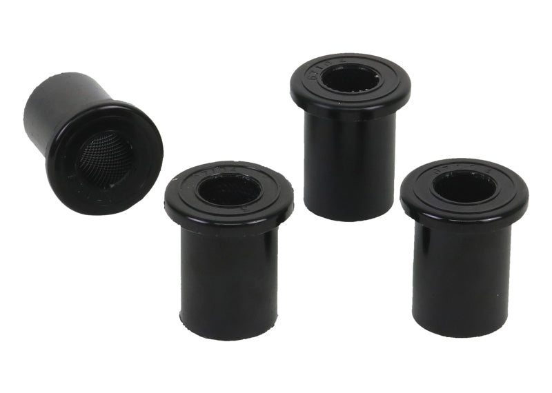 Whiteline Plus 12/05+ Nissan Frontier/XTerra Rear Spring Shackle Bushing Whiteline Spring Insulators AXOPROS